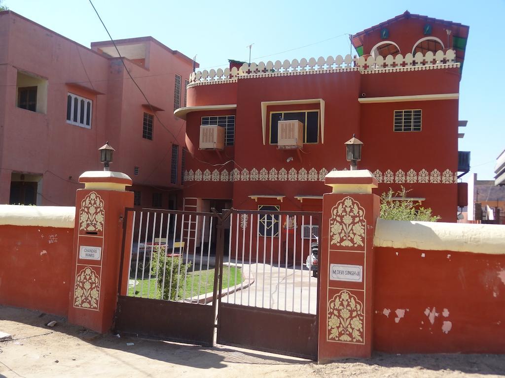 Chandra Niwas Guest House Bikaner Luaran gambar